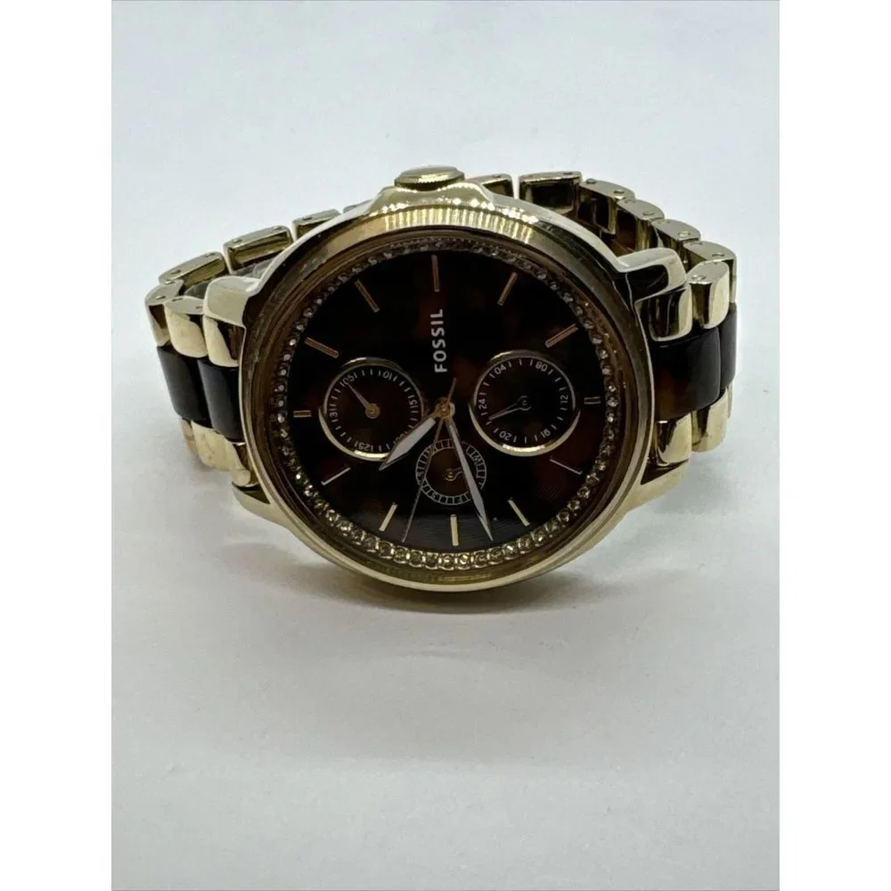 Fossil Chelsey ES3923 Women's Two-Tone Analog Dial Quartz Wrist Watch JNA350